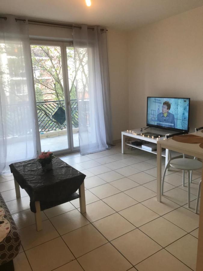 Appartement Entier T2 Avec Piscine Paradis Entierement Meuble Proche Metro Toulouse Luaran gambar